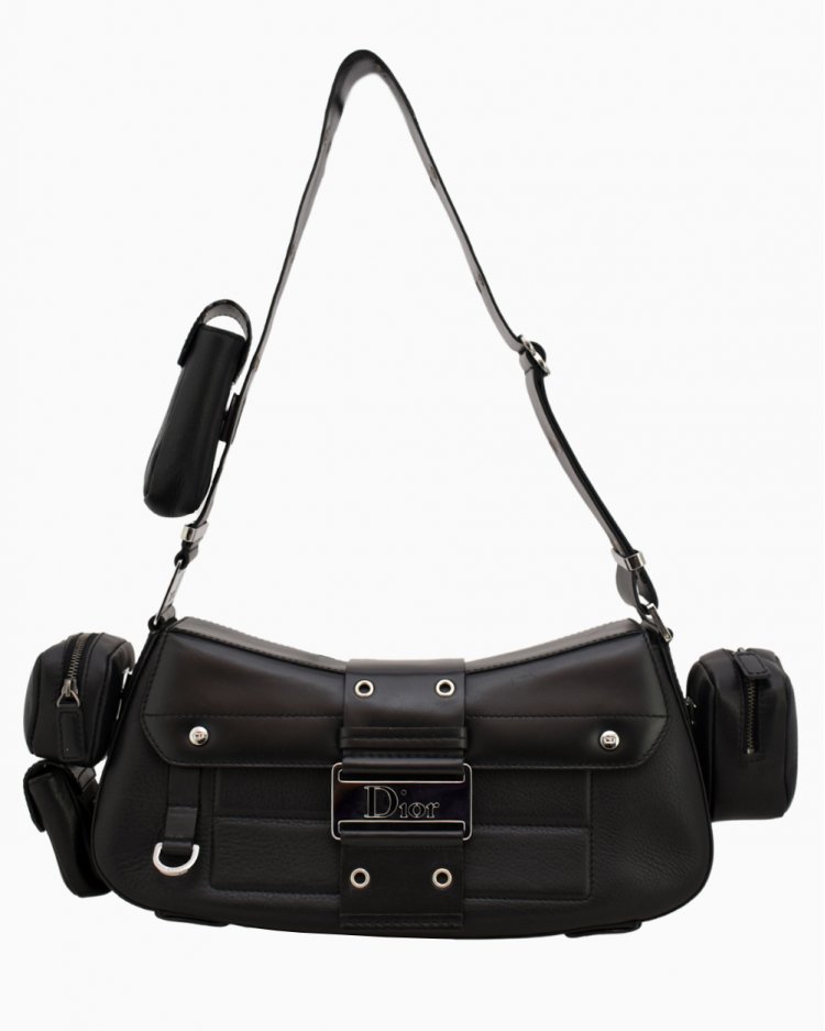 Bolsa Dior original Street Chic Columbus preta feminina